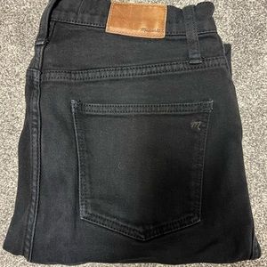 Madewell Denim Jeans “10 High-RISE Skinny in Black